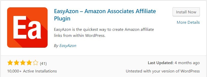 The EasyAzon WordPress Plugin 