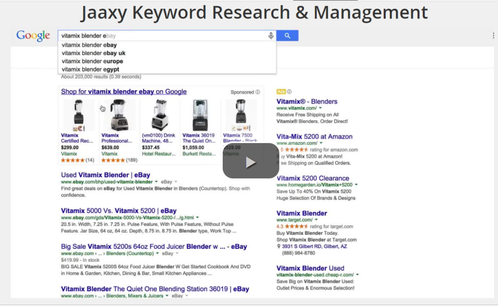 Jaaxy Keyword Research And Management 